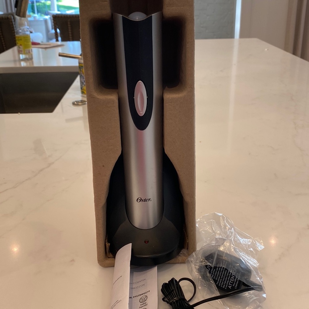 Oster electric wine opener